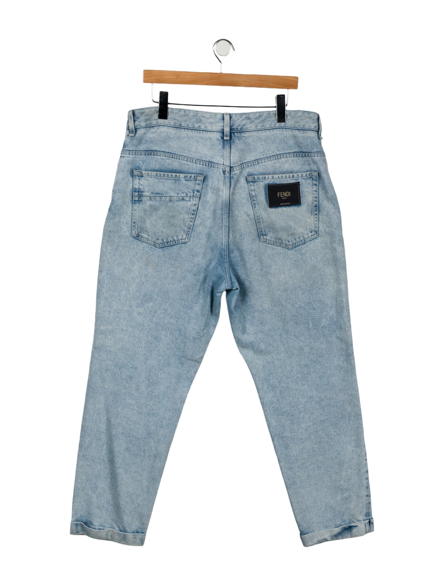 Fendi Straight-Leg Jeans
