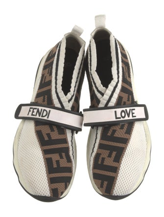 Fendi Zucca FF Logo Printed Sneakers