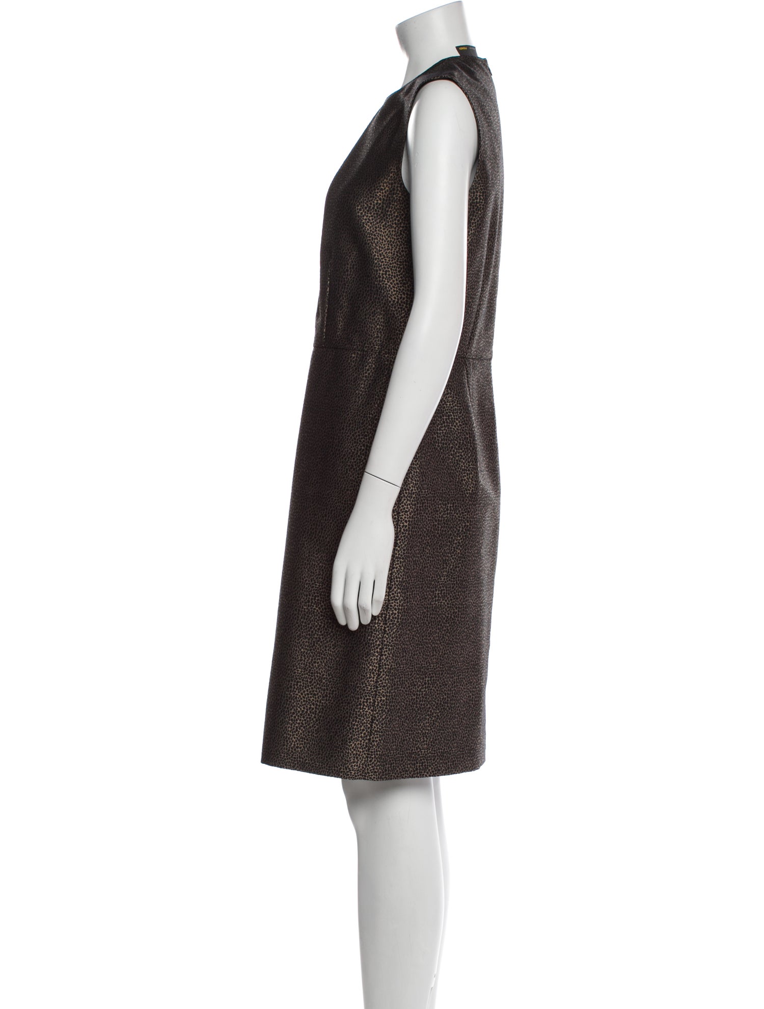 Fendi Wool Knee-Length Dress