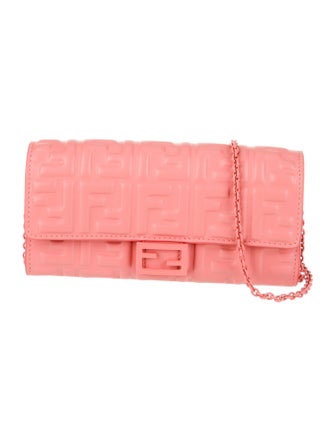 Fendi Zucca FF Continental Wallet on Chain 2024