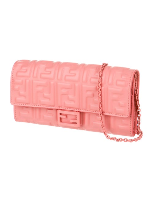 Fendi Zucca FF Continental Wallet on Chain 2024