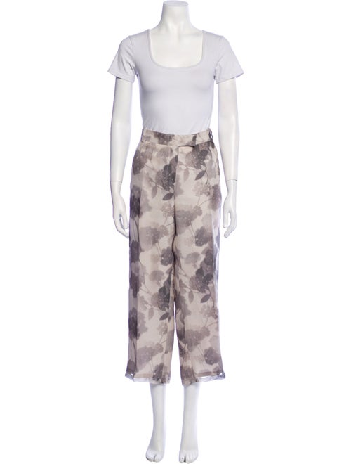 Fendi Mesh Floral Print Pant Set