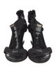 Fendi Patent Leather T-Strap Sandals
