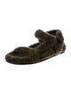Fendi Shearling Espadrilles