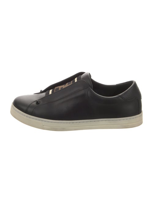 Fendi Zucca FF Logo Leather Sneakers