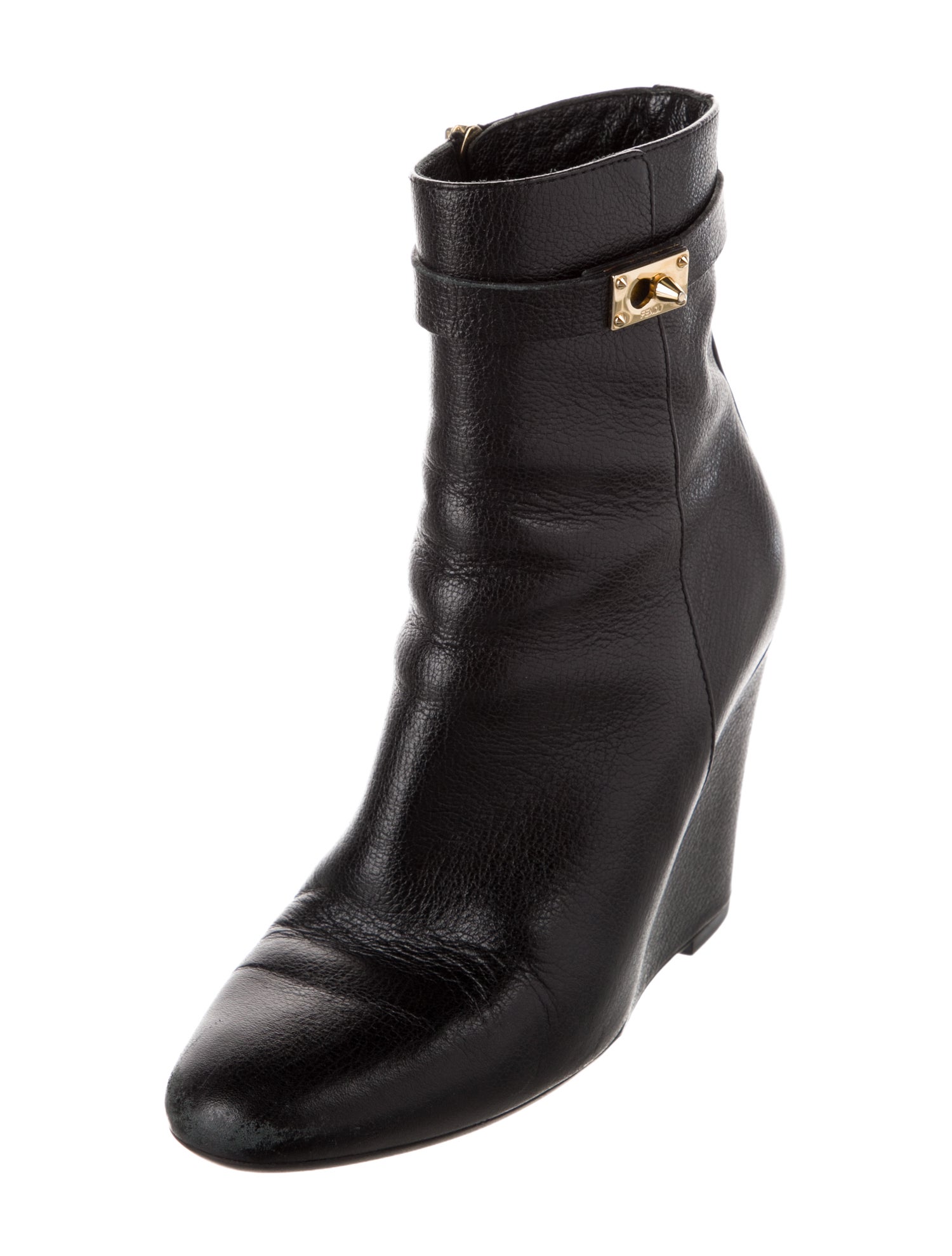 Fendi Leather Boots