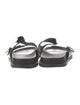 Fendi Zucca FF Logo Leather Slides