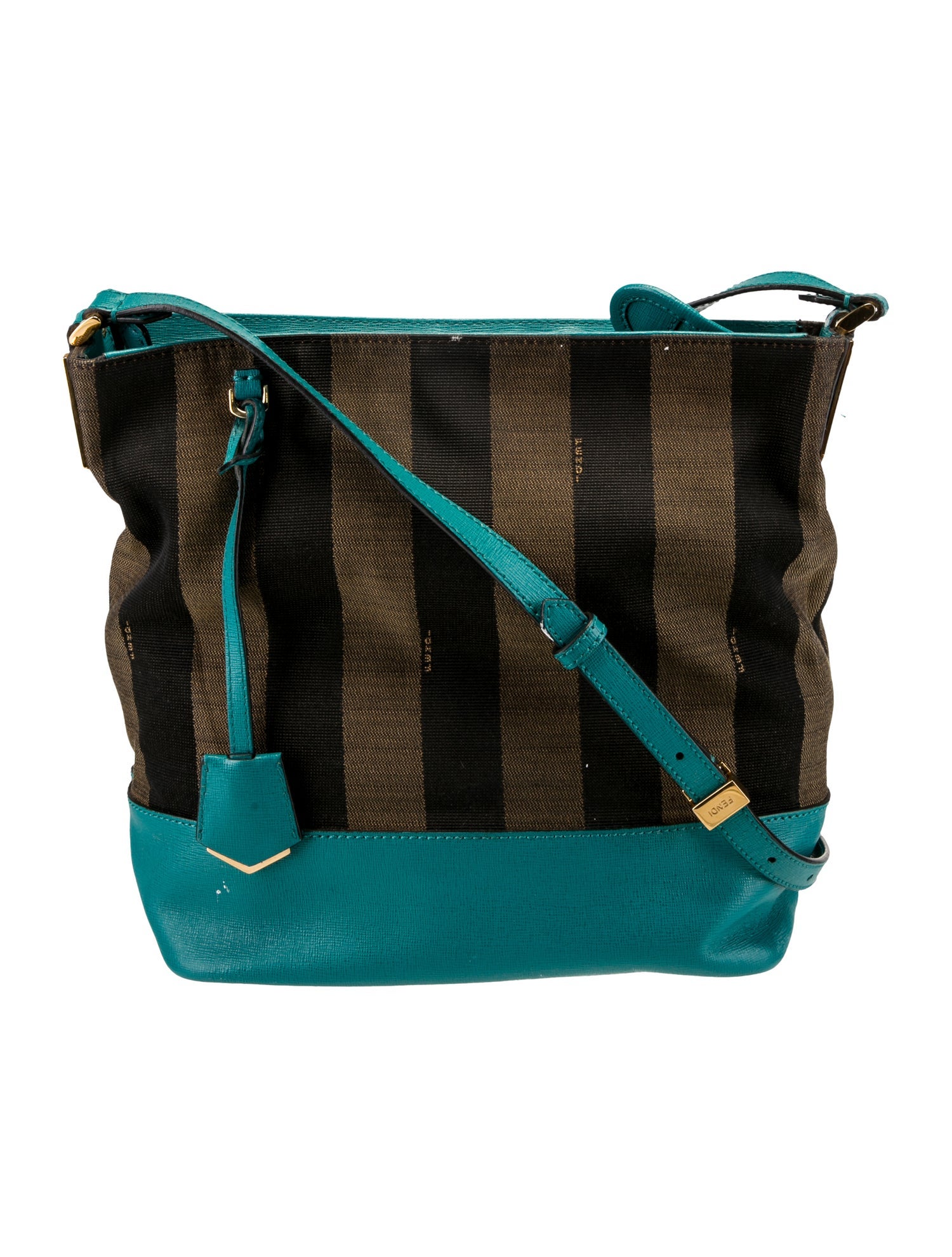 Fendi Pequin Messenger Bag