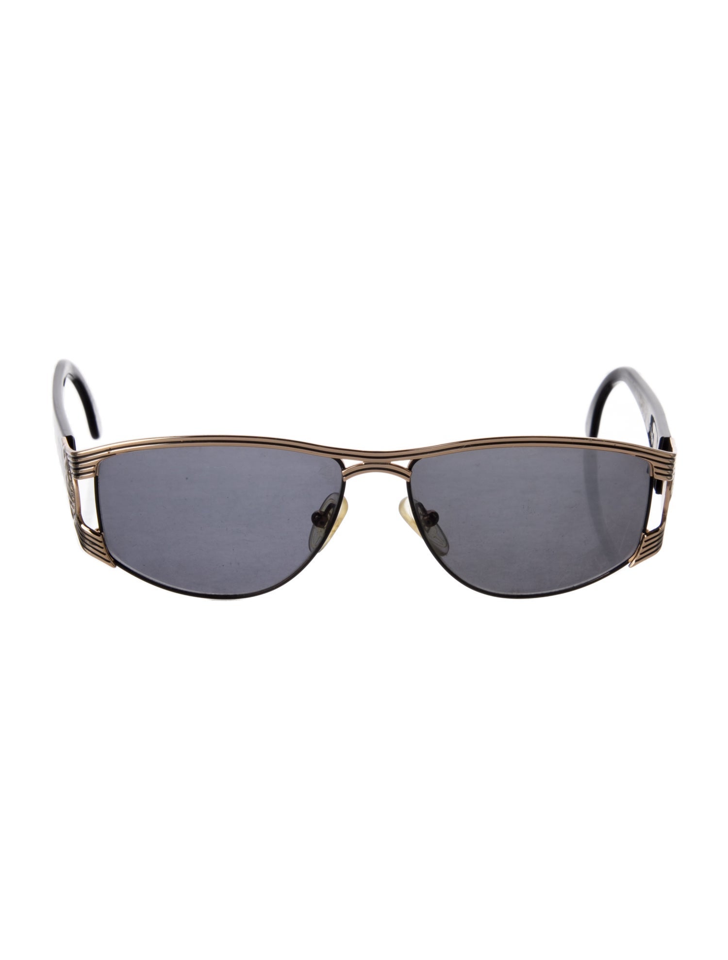 Fendi Zucca FF Logo Aviator Sunglasses
