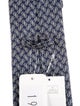 Fendi Men's Zucca Logo Pattern Print Tie