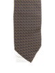 Fendi Men's Gumbled Logo Print Tie