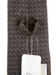 Fendi Men's Gumbled Logo Print Tie