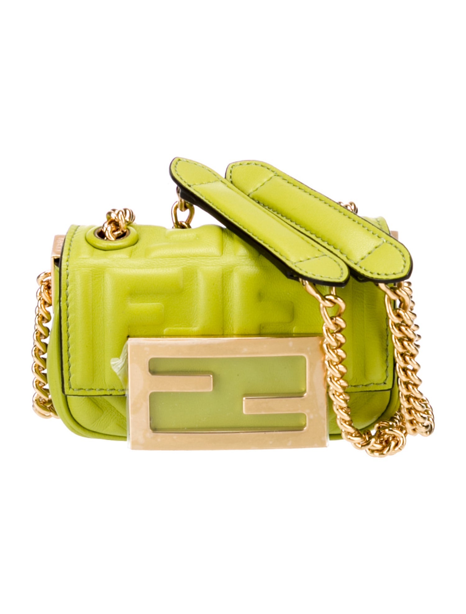 Fendi Zucca FF Baguette Nano 2022 w/ Tags