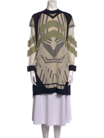 Fendi Silk Printed Tunic
