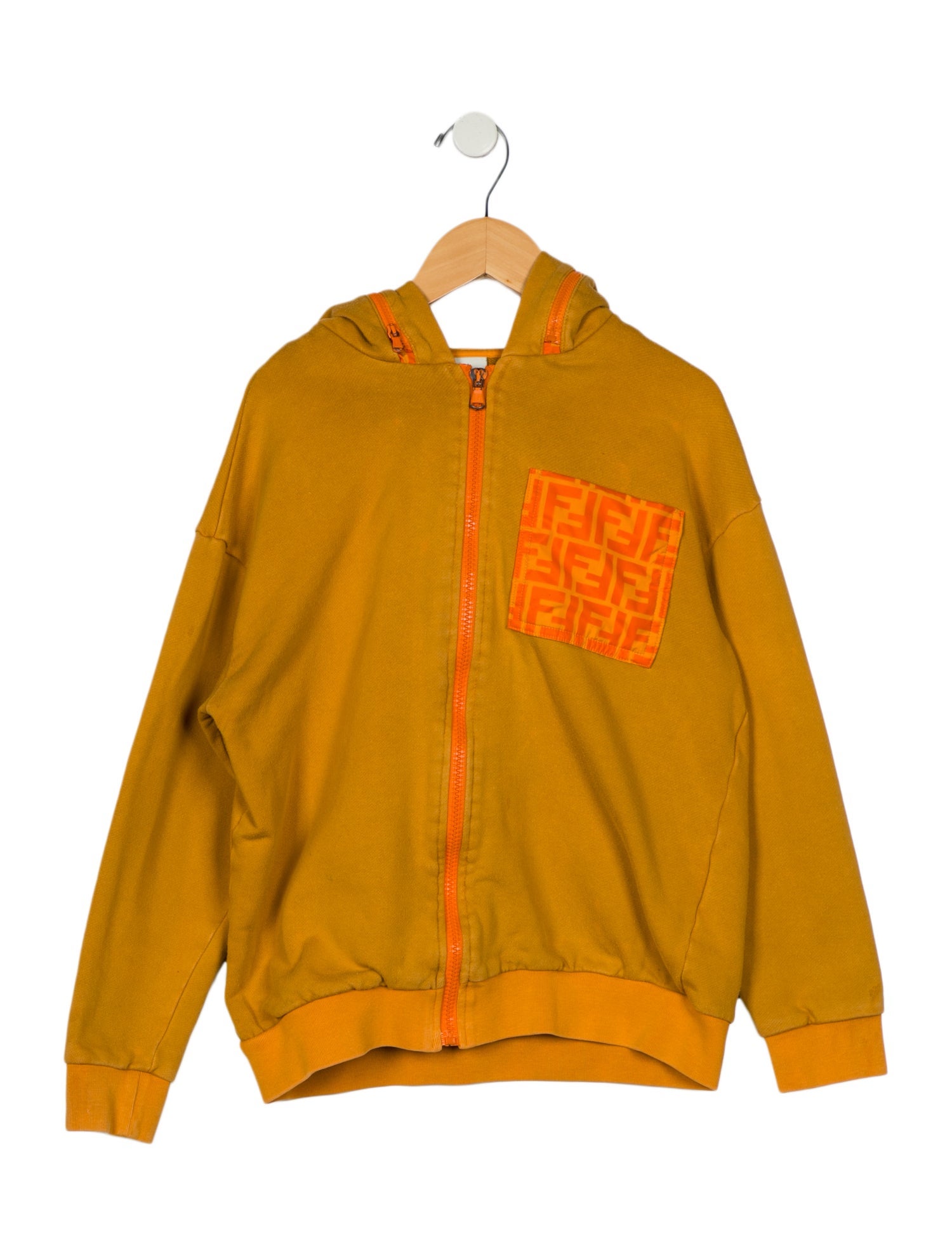 Fendi Zip Up Sweater
