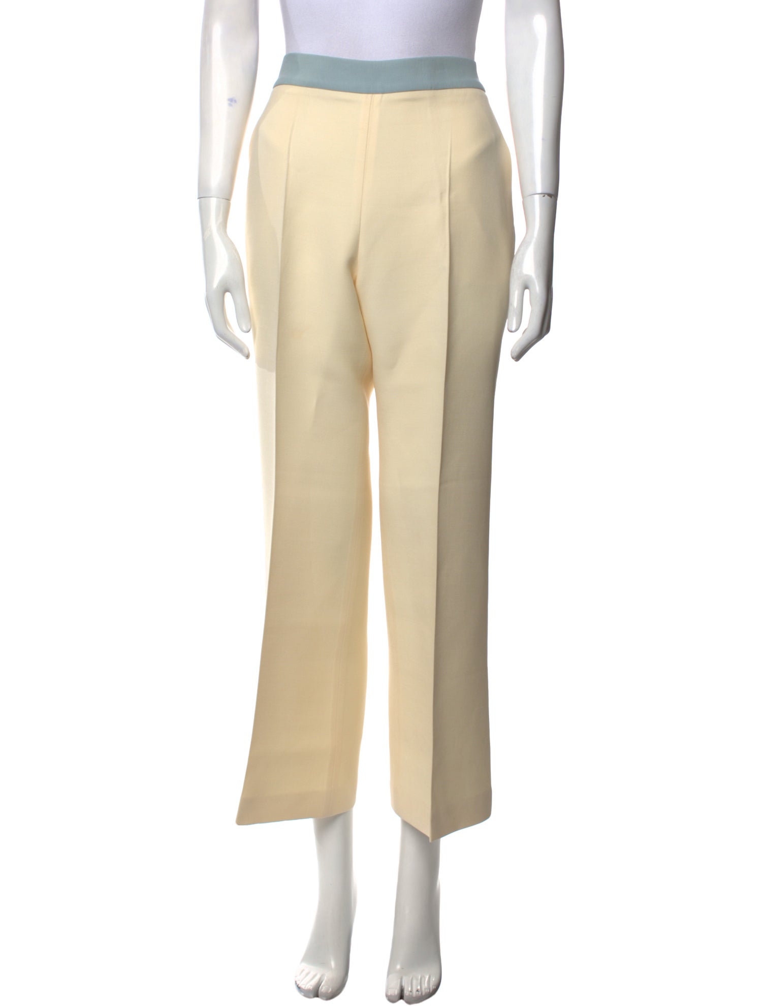Fendi Wool Wide Leg Pants