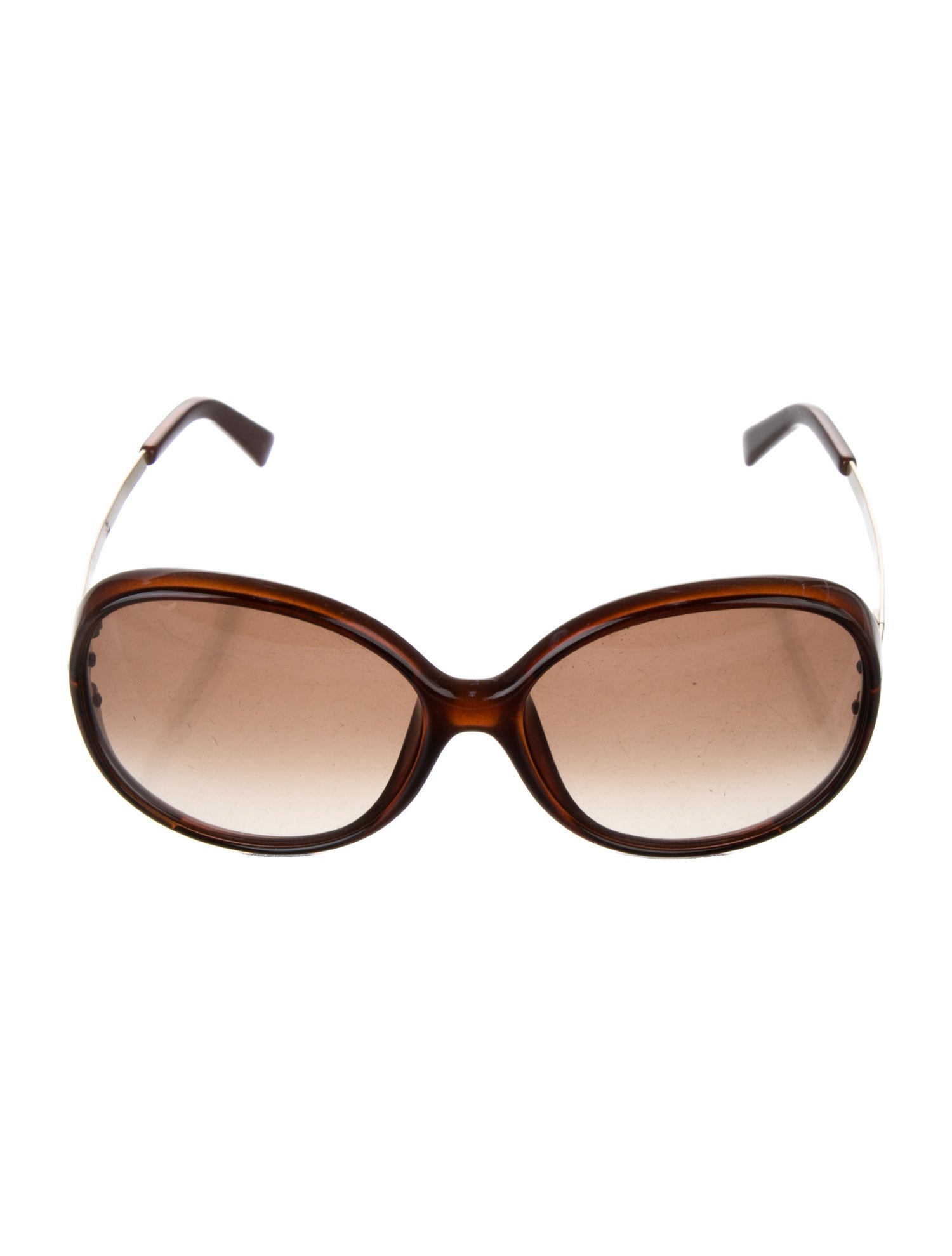 Fendi Zucca FF Logo Oversize Sunglasses