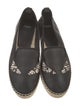 Fendi Leather Studded Accents Espadrilles