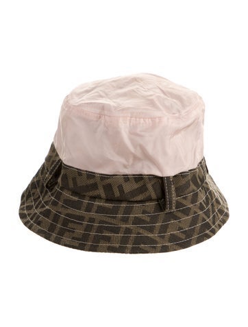 Fendi Hats Zucca FF Bucket Hat