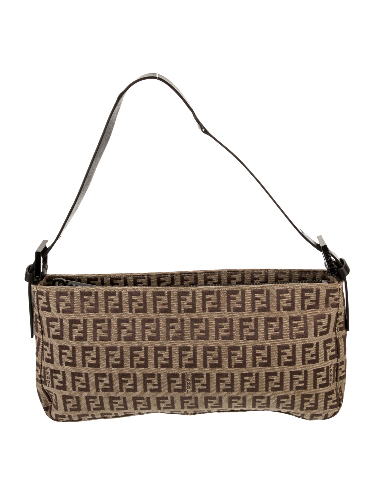 Fendi Zucchino FF Shoulder Bag