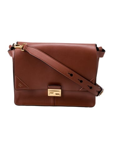 Fendi Shoulder Bags Leather Kan U