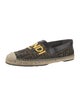 Fendi Zucca FF Logo Canvas Espadrilles