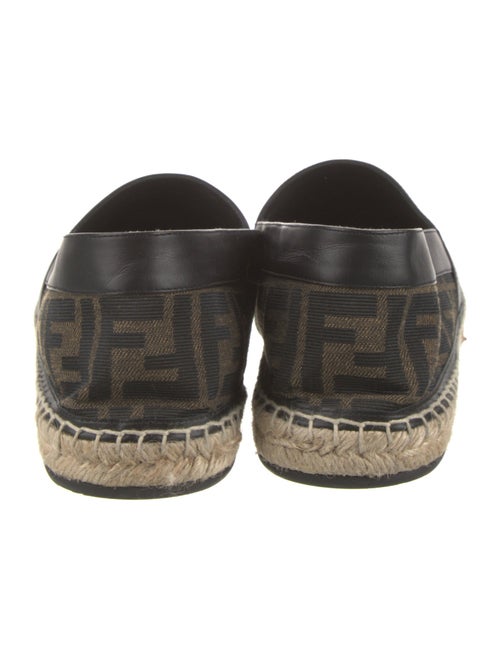 Fendi Zucca FF Logo Canvas Espadrilles