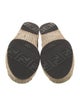 Fendi Zucca FF Logo Canvas Espadrilles