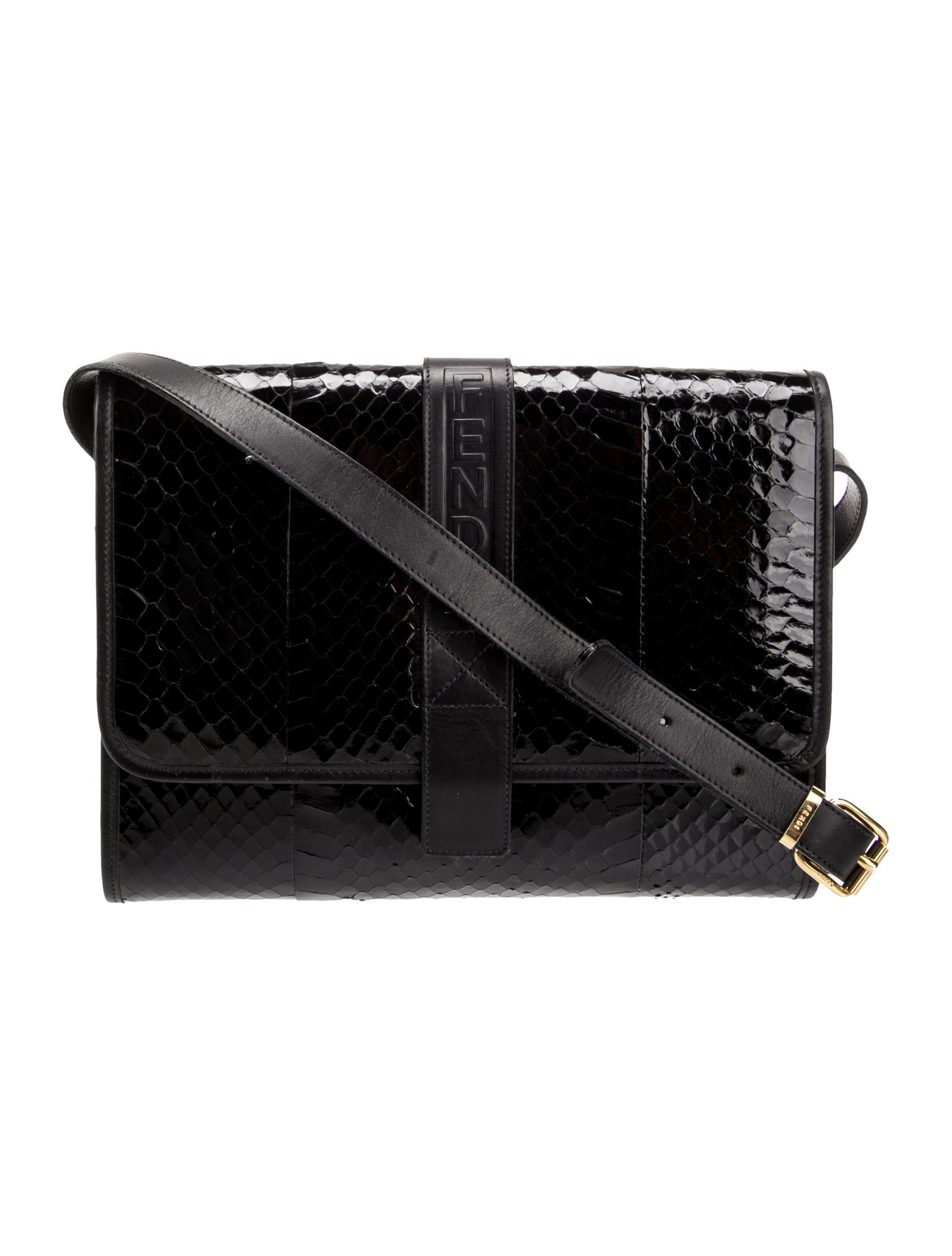 Fendi Python Crossbody Bag