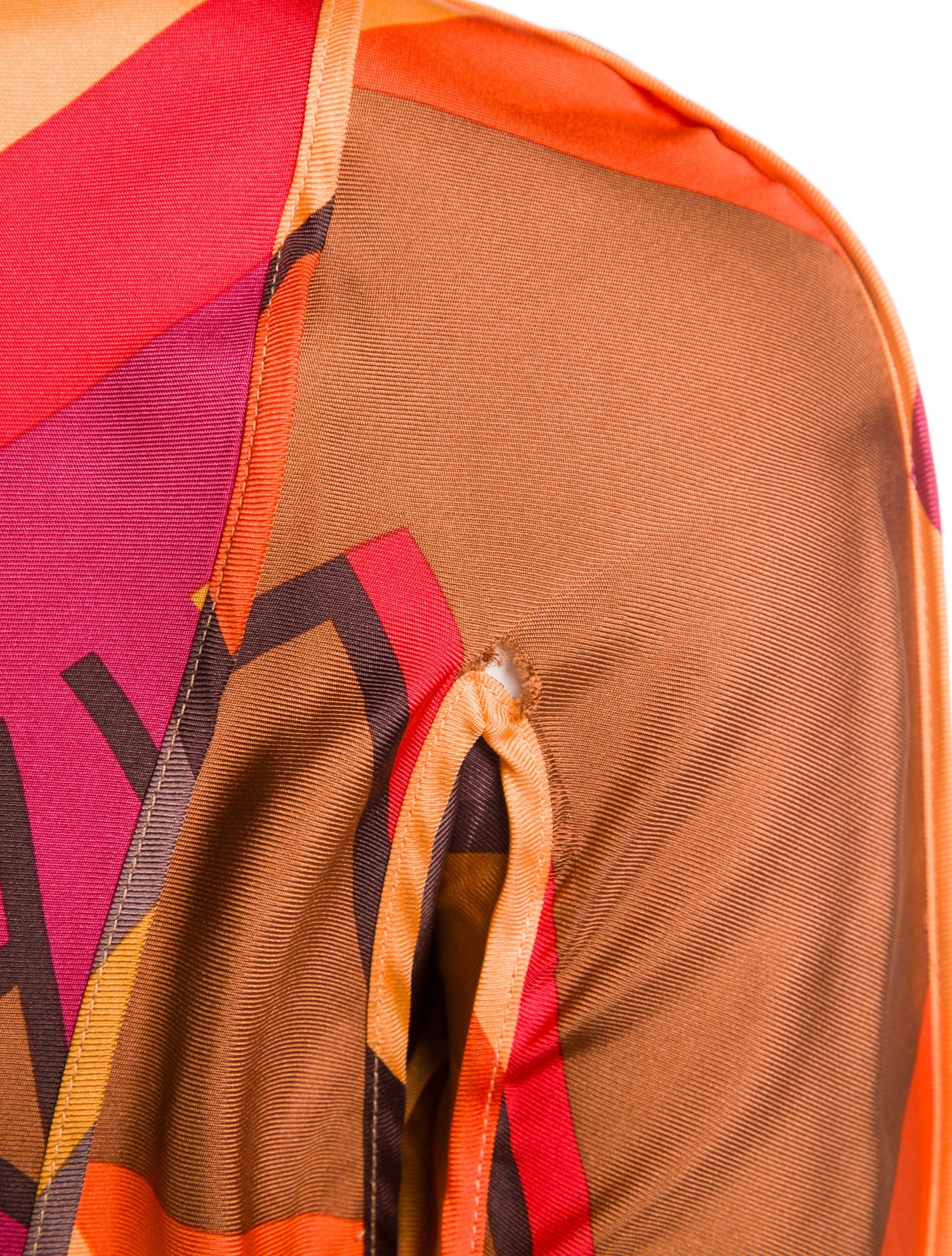 Fendi Silk Printed Button-Up Top