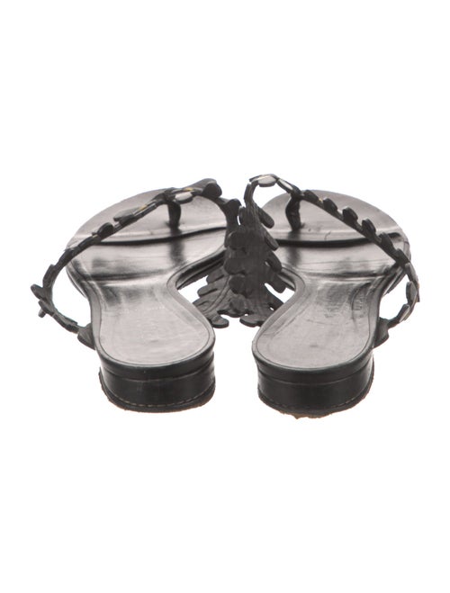 Fendi Leather Slides