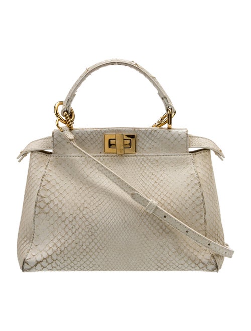 Fendi Python Peekaboo Mini