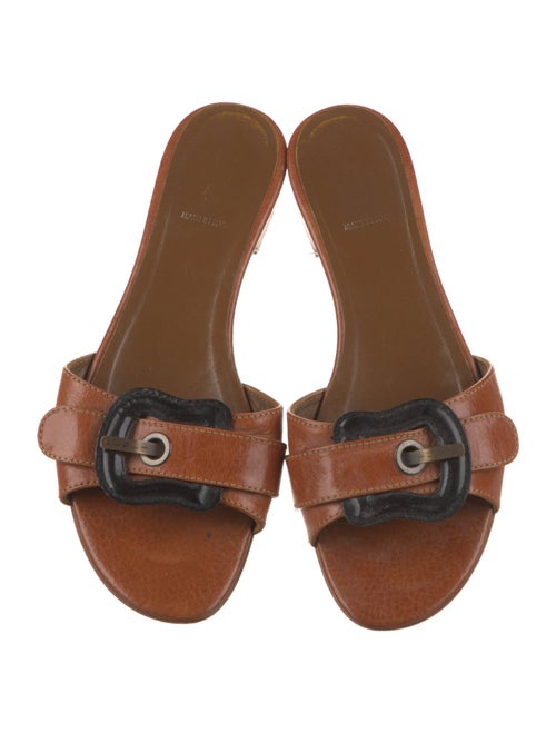 Fendi Leather Slides