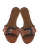 Fendi Leather Slides