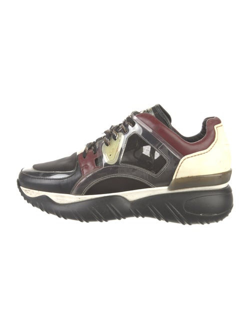 Fendi Zucca FF Logo Mesh Chunky Sneakers