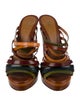 Fendi Leather Slides