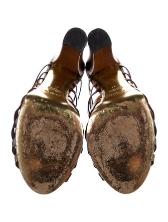 Fendi Leather Slides