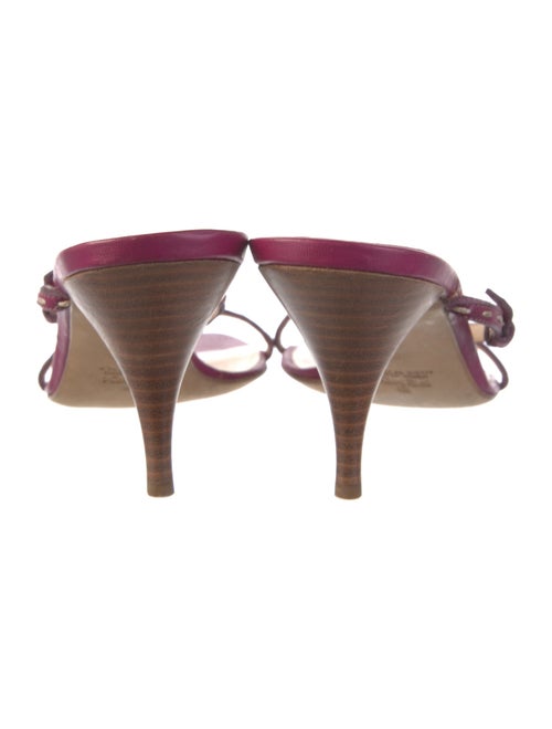 Fendi Leather Slides