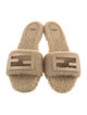Fendi Shearling Slides