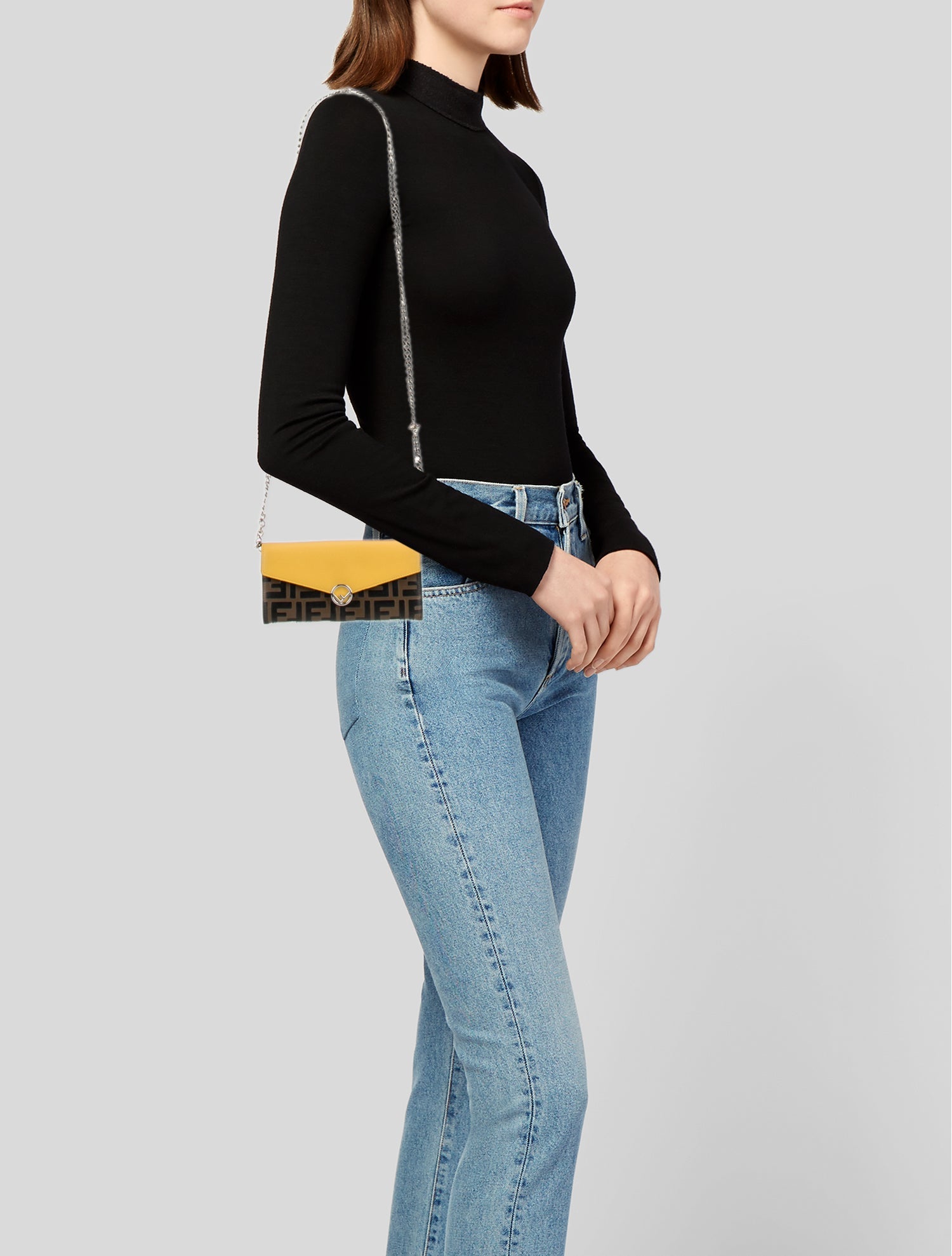 Fendi Zucca FF Clutch