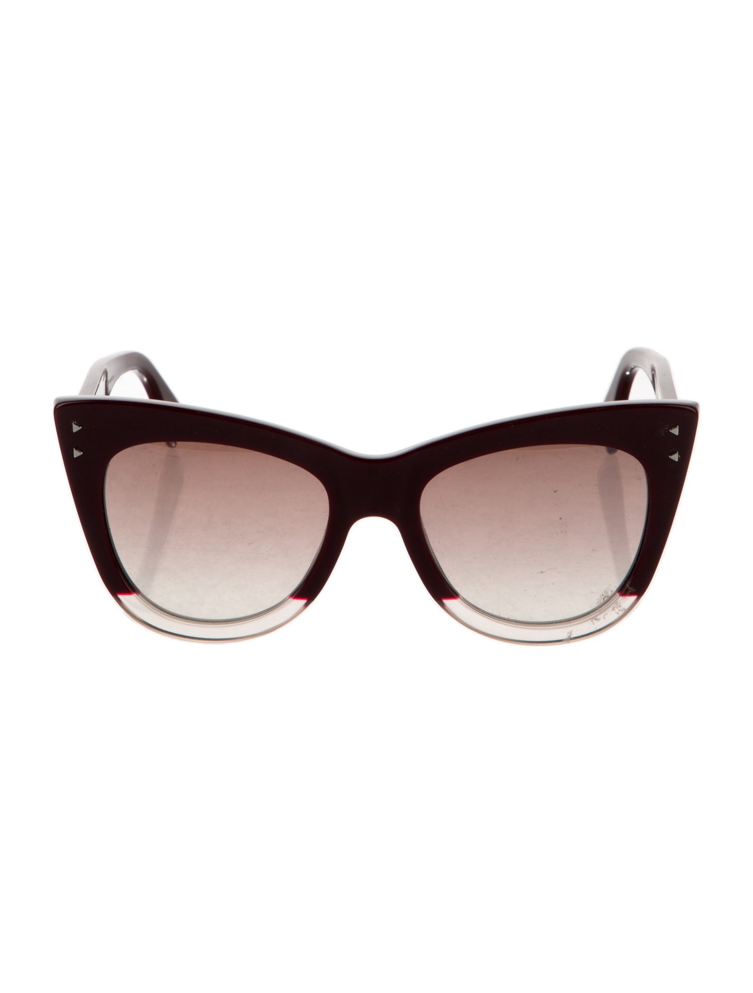 Fendi Monsters Motif Cat-Eye Sunglasses