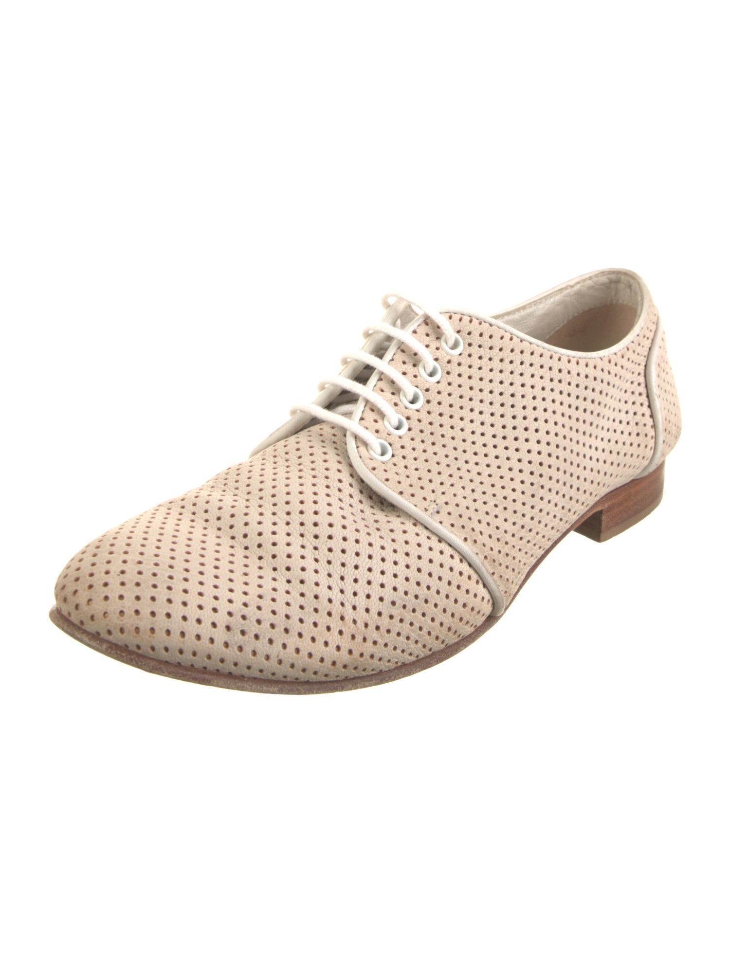 Fendi Leather Oxfords