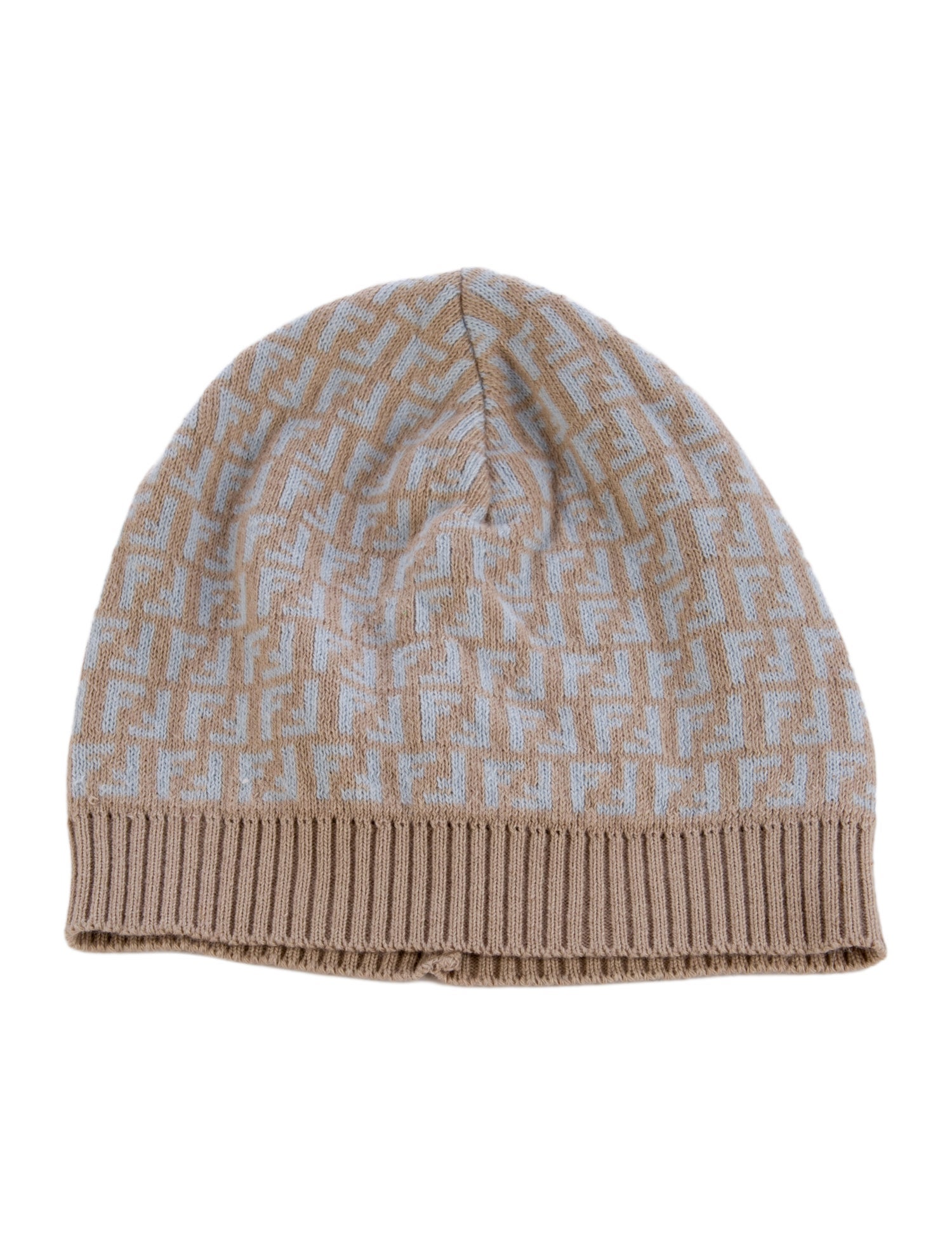 Fendi Infant FF Knit Beanie