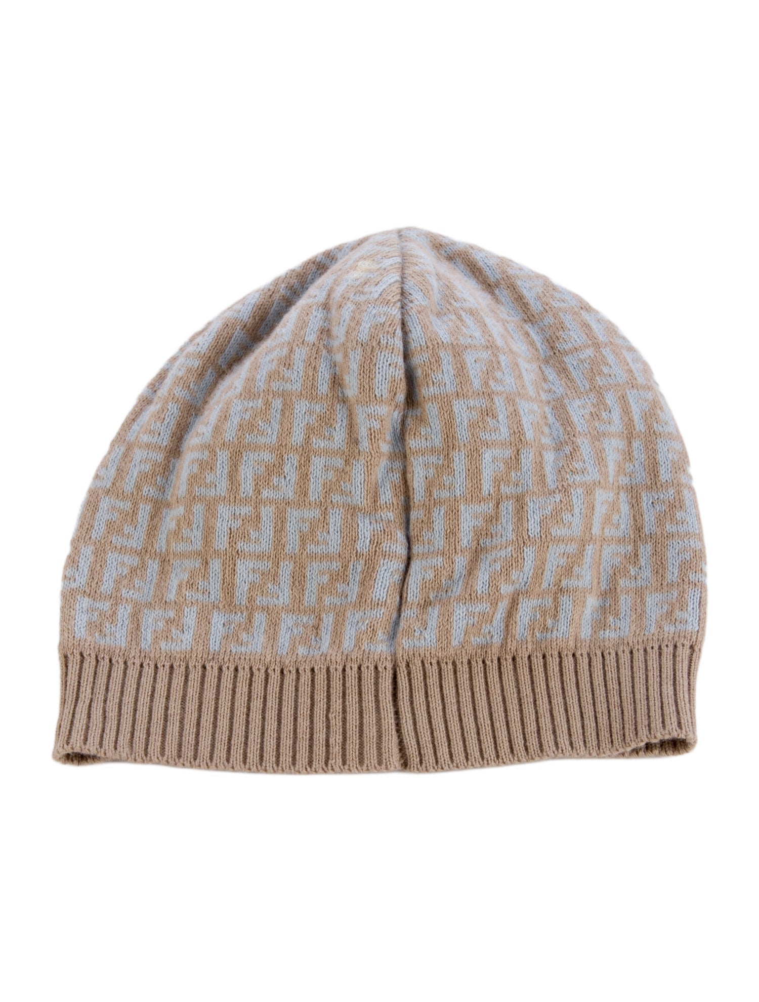 Fendi Infant FF Knit Beanie