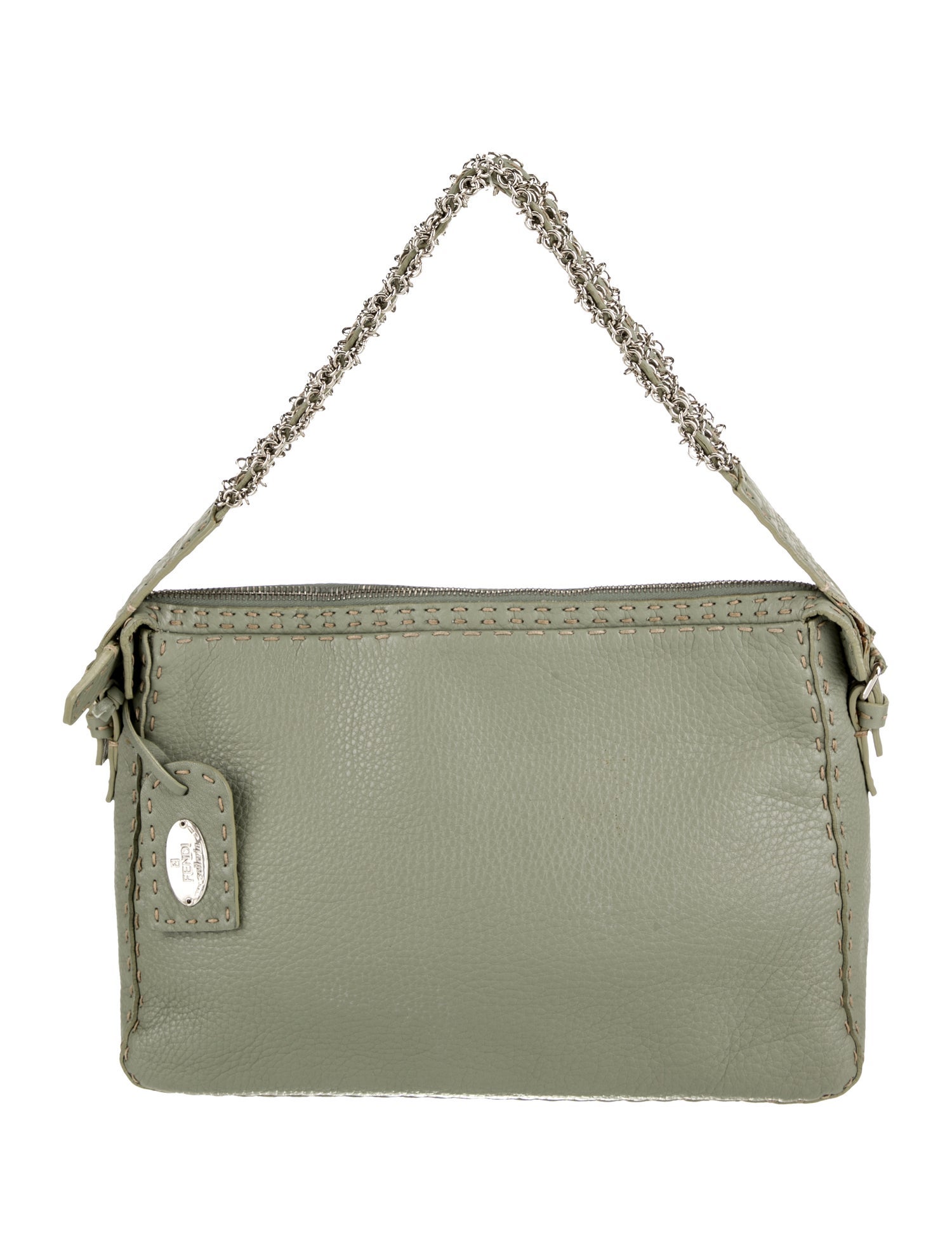 Fendi Leather Shoulder Bag