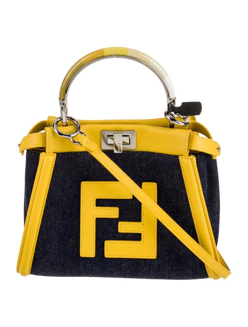 Fendi Denim Peekaboo Mini