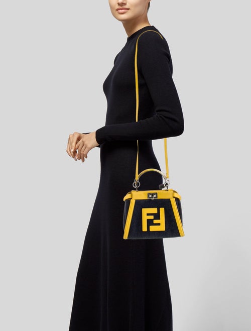 Fendi Denim Peekaboo Mini