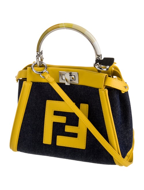 Fendi Denim Peekaboo Mini