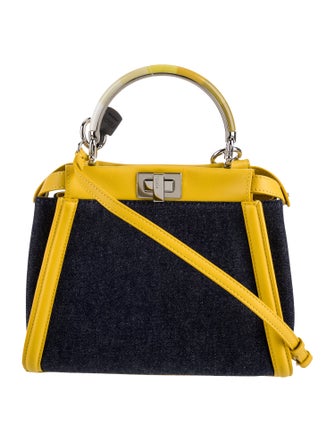 Fendi Denim Peekaboo Mini