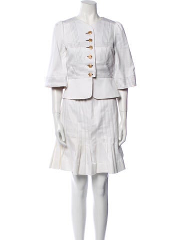 Fendi Suits and Sets Striped Skirt Suit Us4, It40 | S